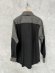 画像2: 30%off   nunuforme  裁ち切りツイルシャツ　　BLACK (2)