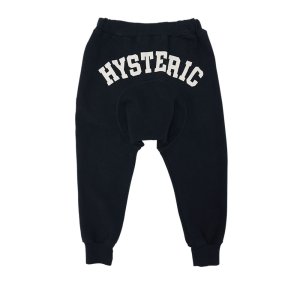 画像2: Hystericmini MINI FACE サルエルパンツ 10;ブラック (2)