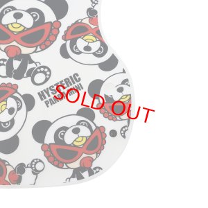 画像2: ☆MY FIRST HYSTERIC　PANDA MINI EVA お食事エプロン　　04；ホワイト系 (2)