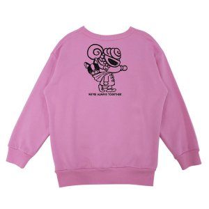 画像2: Hystericmini J IN MINI'S HOODIE 裏毛トレーナー  27;ペールピンク (2)