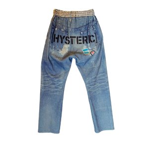 画像2: Hystericmini　Like a denim ストレッチパンツ　　45；インディゴ (2)