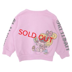 画像2: MY FIRST HYSTERIC　MIRROR OH MIRROR 裏毛トレーナー　　27；ペールピンク (2)