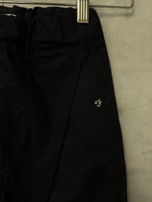 画像2: 40%off   2024秋冬　FITH  　 ピケストレッチ　タック　パンツ　4；紺 (2)