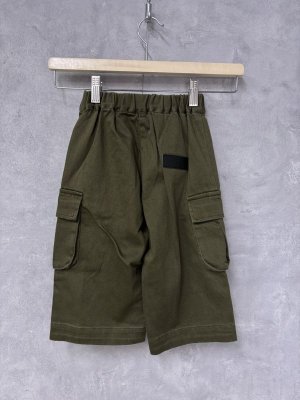 画像4: 40%off   2024秋冬 FITH    サテンラップカーゴパンツ 9;カーキ (4)