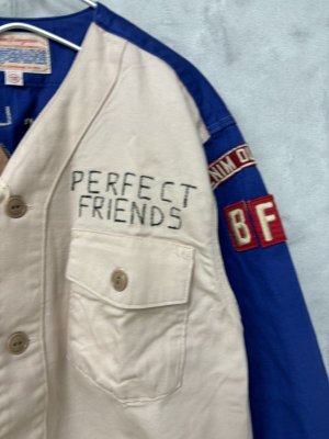 画像2: 50%off    　DENIMDUNGAREE　 ツイル落書きシャツ　91；クレイジー (2)