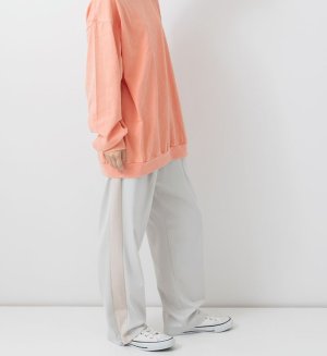 画像8: 30%off      Veritecoeur   スムースサイドラインパンツ      サイズ:F (8)