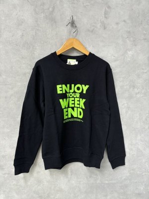 画像1: 30%off ハイキング　enjoy sweat     201；navy (1)