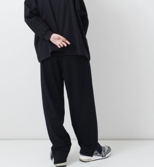 画像11: 30%off      Veritecoeur   スムースサイドラインパンツ      サイズ:F (11)