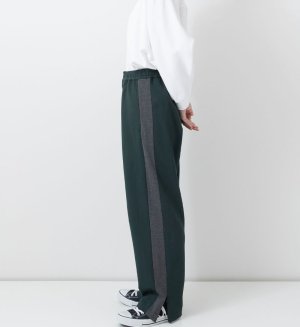 画像3: 30%off      Veritecoeur   スムースサイドラインパンツ      サイズ:F (3)