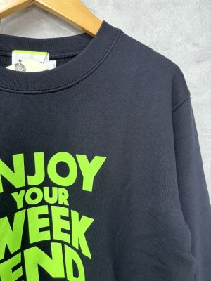 画像2: 30%off ハイキング　enjoy sweat     201；navy (2)