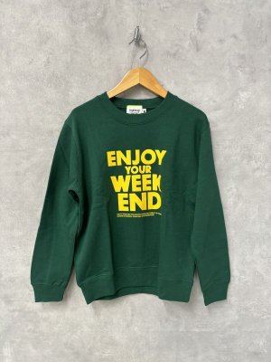 画像1: 30%off ハイキング　enjoy sweat     300;green (1)
