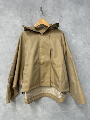画像1: 30%off   Lilou&Lily 　IRIDESCENT GABARDINE HIGH NCK JSCKET　　ベージュ　  size:38 (1)