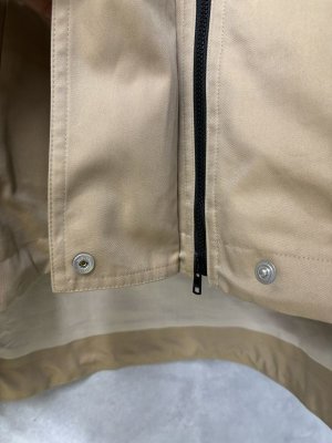 画像3: 30%off   Lilou&Lily  IRIDESCENT GABARDINE HIGH NCK JSCKET  ベージュ   size:38 (3)