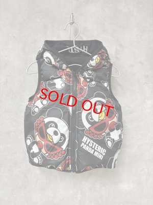 画像6: MY FIRST HYSTERIC PANDA MINI RV ベスト 10;ブラック (6)
