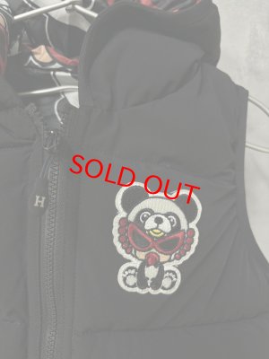 画像2: MY FIRST HYSTERIC PANDA MINI RV ベスト 10;ブラック (2)