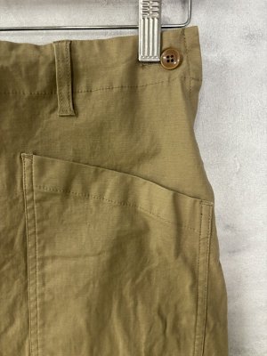 画像2: 30%off   NATURAL LAUNDRY　ロイカストレッチデニムナロースカート　　630；ベージュ (2)