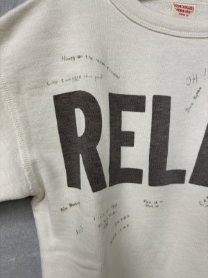 画像2: 50%off   　DENIMDUNGAREE　 トンプキンウラケ　RELAX　スウェット　１；白　　サイズ；120 (2)