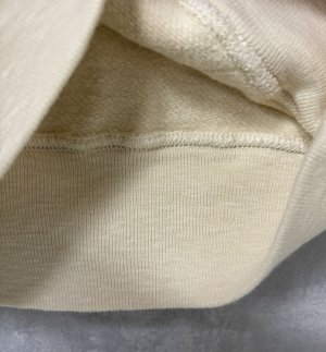 画像3: 40%off   2024秋冬　GTH　  　ウラケ シンプル パーカー　　　11；生成　　サイズ；110 (3)