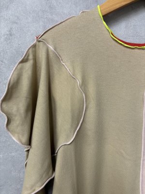 画像2: 40%off    フランキーグロウ MULTI COLOR L/S TEE   RED MLT  サイズ;F1 (2)