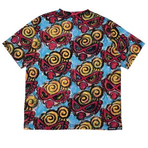 画像2: Hystericmini　CHARCOAL MINI Viscotex 半袖Tシャツ　　44；ブルー系 (2)