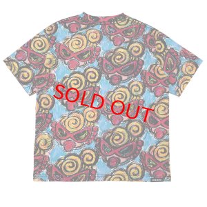 画像2: Hystericmini　CHARCOAL MINI Viscotex 半袖Tシャツ　　44；ブルー系 (2)