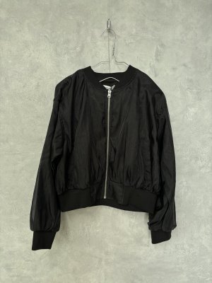 画像1: 30%off   Lovetoxic  【LTXC】シアー　MA-1　　80；クロ (1)