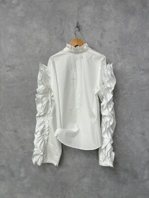 画像3: 40%off   nunuforme  ドロストスリーブシャツ Off White サイズ;2(163cm) (3)