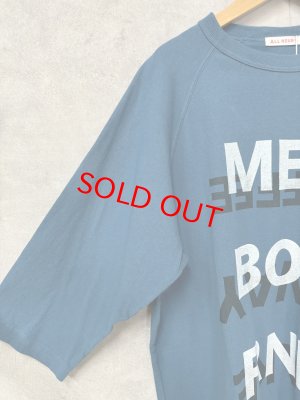 画像2: 30%off  ALL HOURS  RAGRAN SLEEVE GARMENT DYED 3/4 TEE    C.BLUE (2)