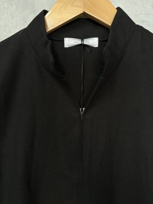 画像2: 40%off   YARRA NEU　ウール混Aラインワンピース　　99；ブラック　サイズ；FREE (2)