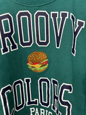 画像2: 40%off   GC ウラケ GROOVY COLORS PARIS スウェット 8;グリーン (2)