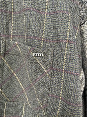 画像3: 40%off   2024秋冬 FITH    コットンツイードシャツ 9;カーキ (3)