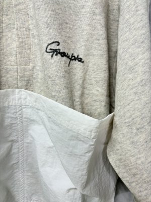 画像2: 40%off   GC　ウラケ　スキッパーネックパーカー　11；生成 (2)