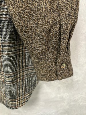 画像4: 40%off   2024秋冬 FITH    コットンツイードシャツ 9;カーキ (4)