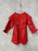 画像1: 30%off   フランキーグロウ　ORG.PT GURUGURU  DUBBLE FRILL DRESS　　カラー:RED (1)