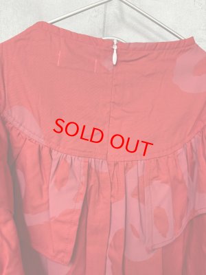 画像4: 40%off    フランキーグロウ　ORG.PT GURUGURU  DUBBLE FRILL DRESS　　カラー:RED (4)