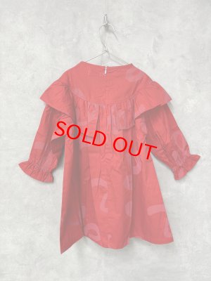 画像5: 40%off    フランキーグロウ　ORG.PT GURUGURU  DUBBLE FRILL DRESS　　カラー:RED (5)