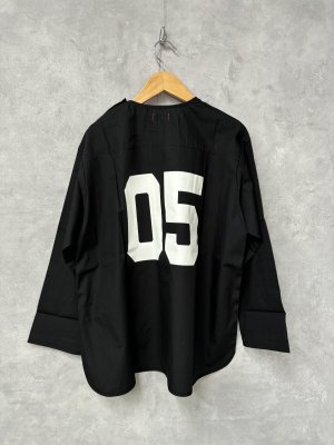画像4: 40%off    フランキーグロウ　BACK NUMBER PULLOVER SHIRT　　カラー；BLACK　　サイズ；F1 (4)