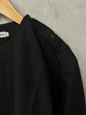 画像2: 40%off    フランキーグロウ　BACK NUMBER PULLOVER SHIRT　　カラー；BLACK　　サイズ；F1 (2)