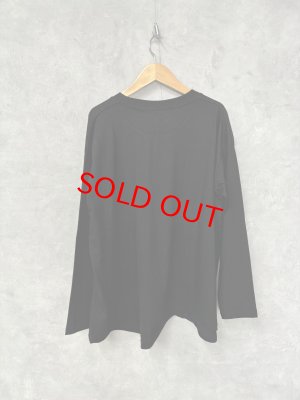 画像3: 40%off   2024AW gomme Tシャツ 4:ブラック  サイズ;M (3)