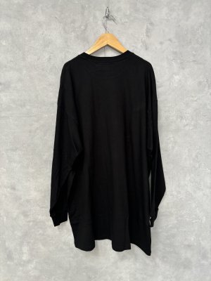 画像3: 40%off   2024AW　gomme(H)　　Tシャツ　3:ブラック　サイズ；M (3)