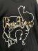 画像4: 30%off   2024AW　gomme　Tシャツ　4:ブラック　　サイズ；M (4)