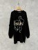 画像1: 30%off   2024AW　gomme(H)　　Tシャツ　3:ブラック　サイズ；M (1)