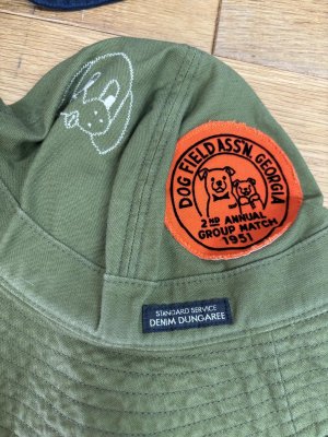 画像3: 40%off     DENIMDUNGAREE バックサテン HAT  9;カーキ  サイズ;M(54-56cm) (3)