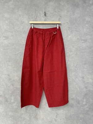 画像1: 30%off   NATURAL LAUNDRY　パンツ　　350；赤　　サイズ2 (1)