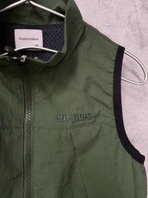 画像2: 40%off   GC ナイロンタフタベスト 8;グリーン (2)