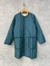 画像1: 30%off   NATURAL LAUNDRY　タフタカラーミドルコート　　510；ブルー　サイズ2 (1)