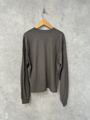画像3: 30%off  ALL HOURS   6.2OZ  MID WEIGHT L/S TEE WINTER BEACH      C.CHARCOAL (3)
