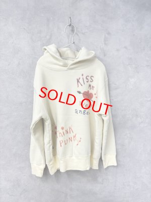 画像1: 40%off   2024秋冬　GTH　 グラフティ パーカー 　　１；白 (1)