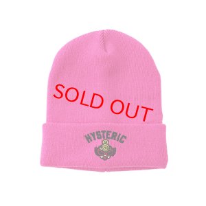 画像1: Hystericmini　　　MINI FACE ニットキャップ　　10；BLACK (1)