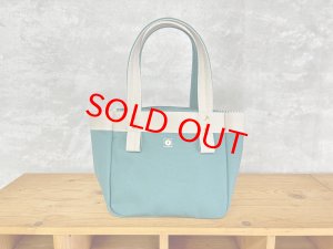 画像3: 2024　快晴堂　Girl's国名トート  バッグ　　フランス柄　　 c/# 1 オークル×アオミドリ　　　　サイズ:S (3)